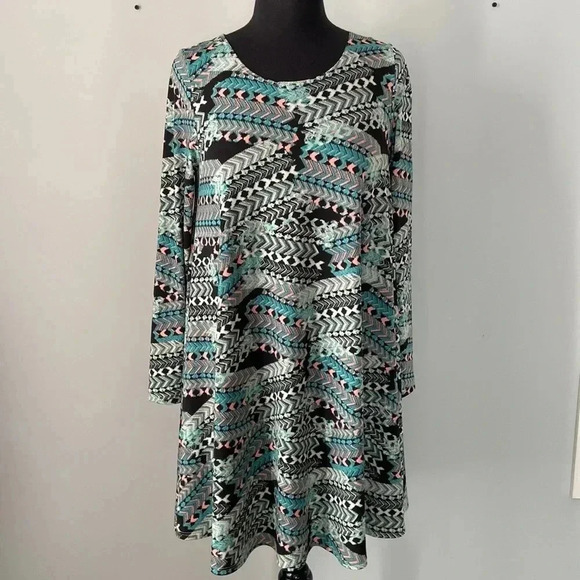 Karen Kane | Long Sleeve Dress - Picture 1 of 6